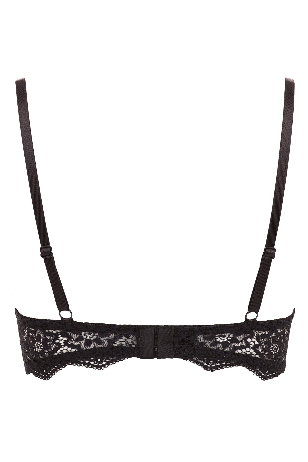 René Rofé B37896H2 Br Rene Rofe Lingerie 2 Pack Lace Push Up Bras