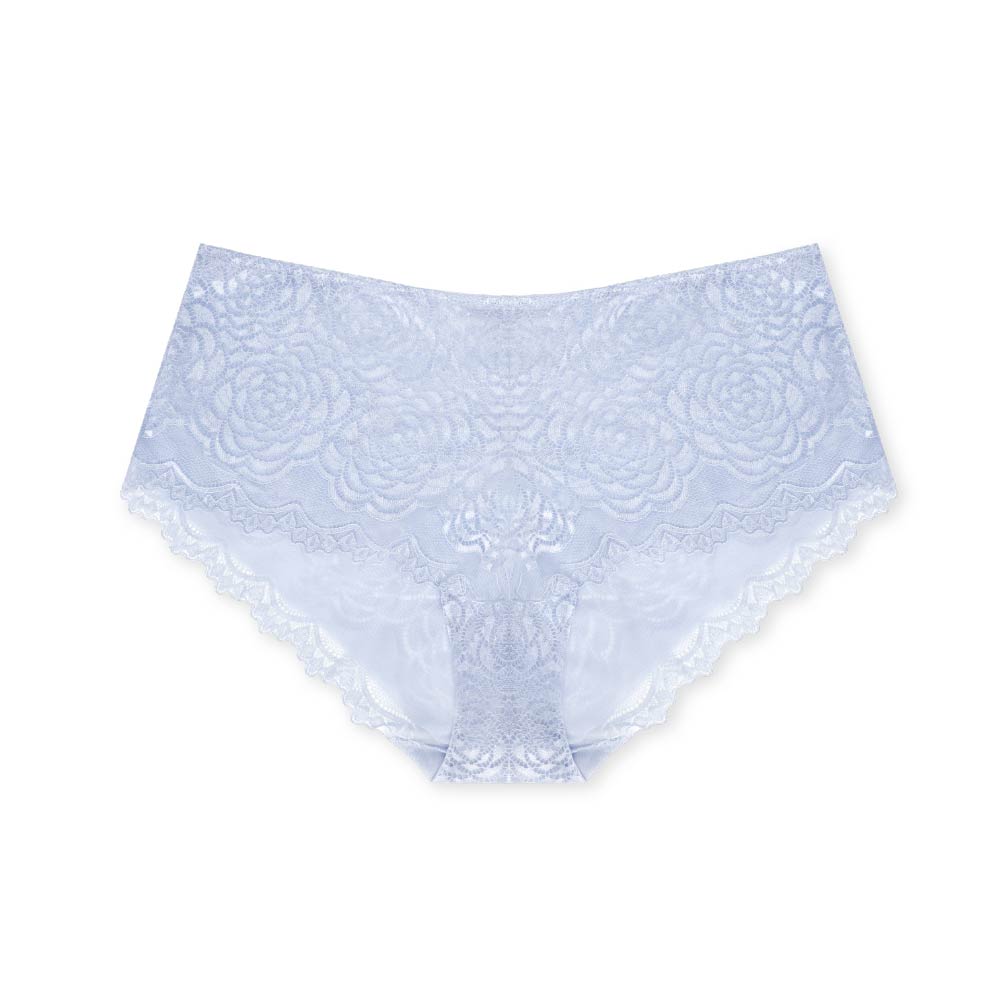 Marla Lace Hipster Panties in Light Blue by René Rofé