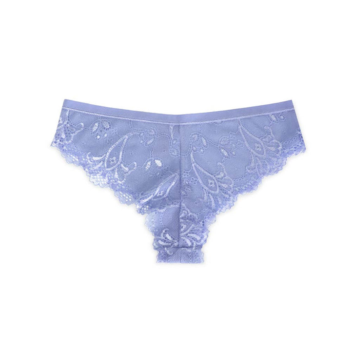 Red Carpet Ready Lace Tanga in Periwinkle by René Rofé