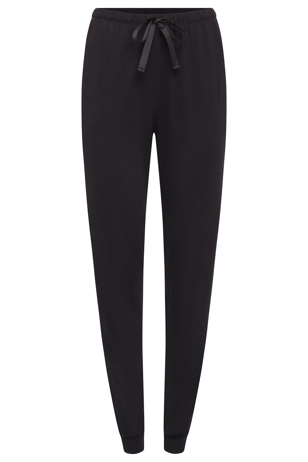 René Rofé Rene Rofe Sleepwear Hacci Robe Jogger 2 Piece Set Black