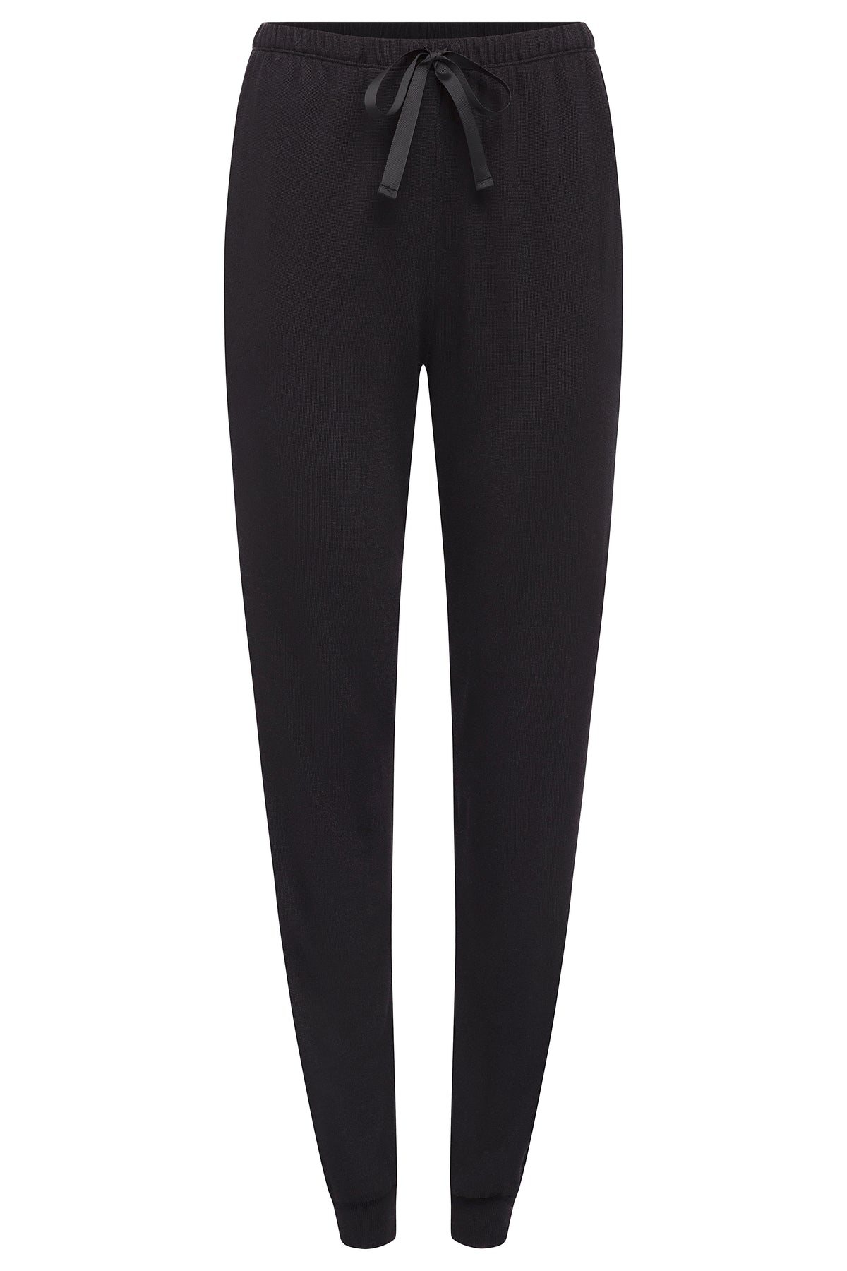 René Rofé Rene Rofe Sleepwear Hacci Robe Jogger 2 Piece Set Black