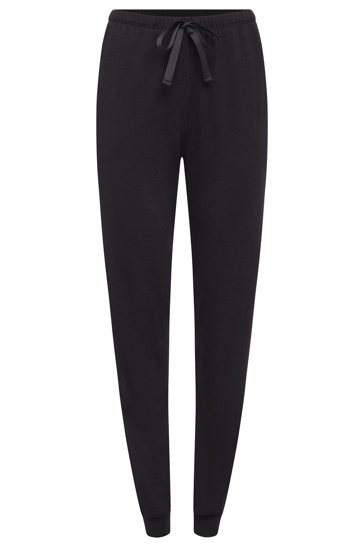 René Rofé Rene Rofe Sleepwear Hacci Robe Jogger 2 Piece Set Black