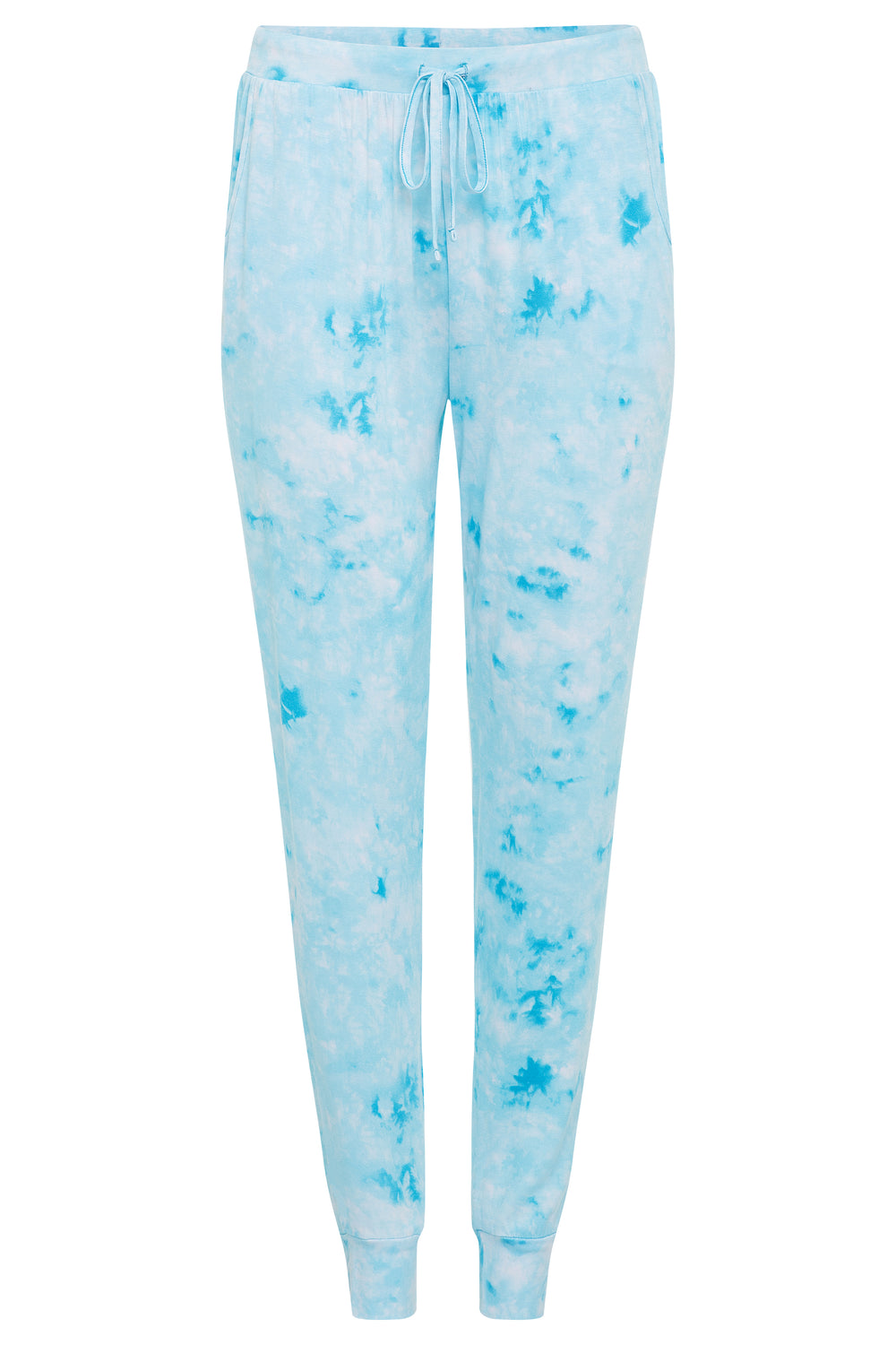 René Rofé Rene Rofe Sleepwear Soft 2 Pack Jogger Pant Blue Tie Dye