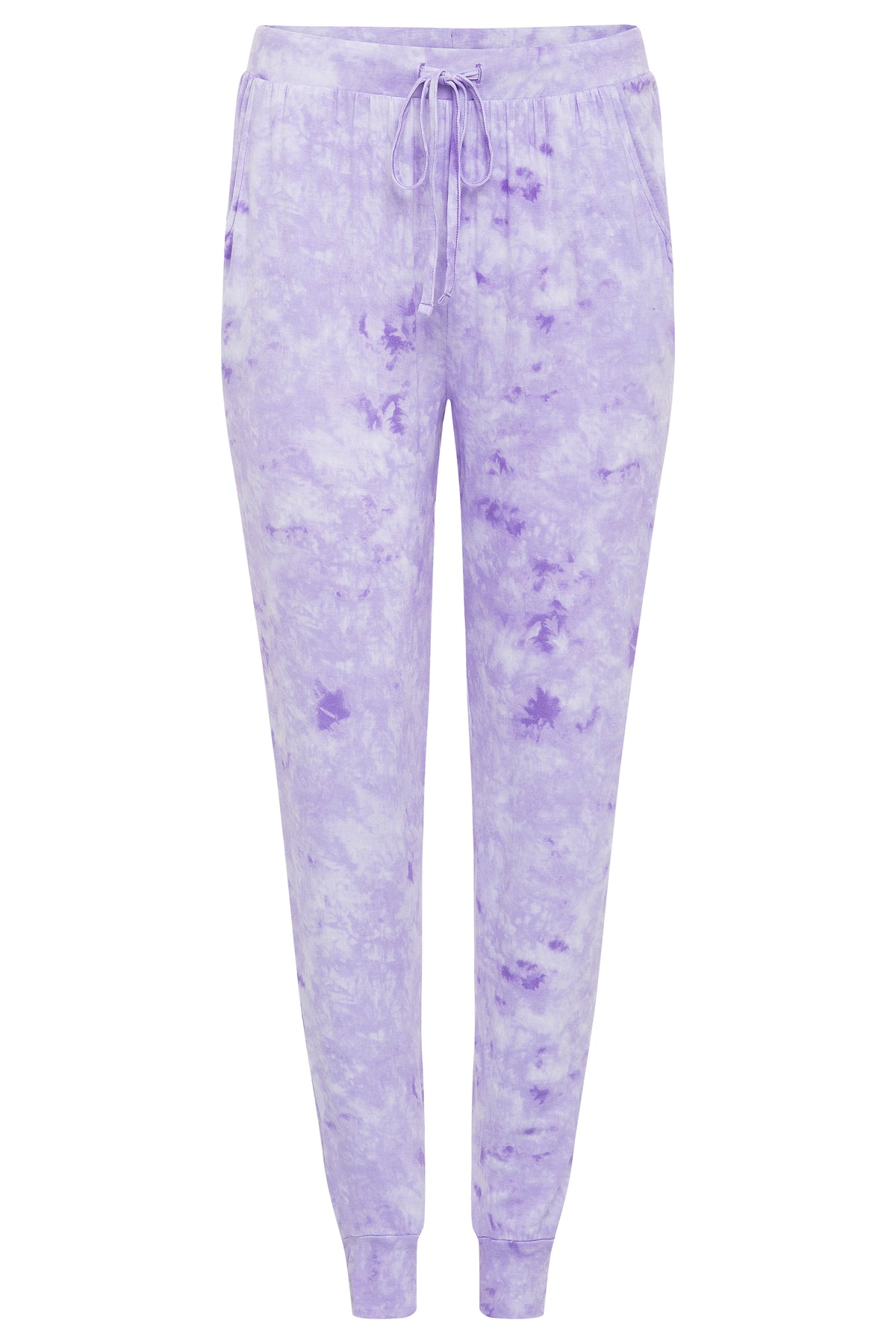 René Rofé Rene Rofe Sleepwear Ultra Soft Two Pack Jogger Pant Purple Tie Dye
