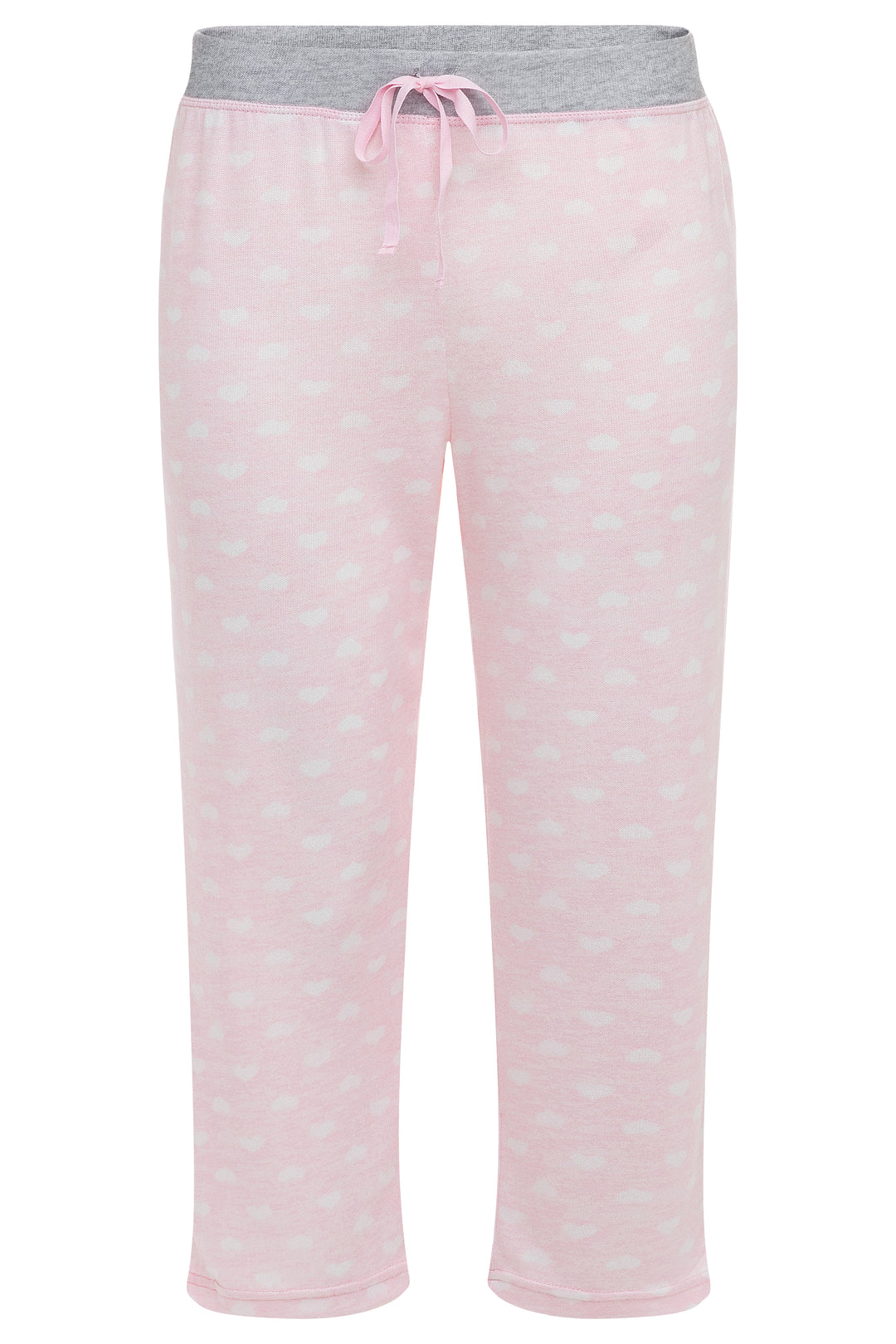 2 Pack Loungewear Hacci Capri Set / Hearts