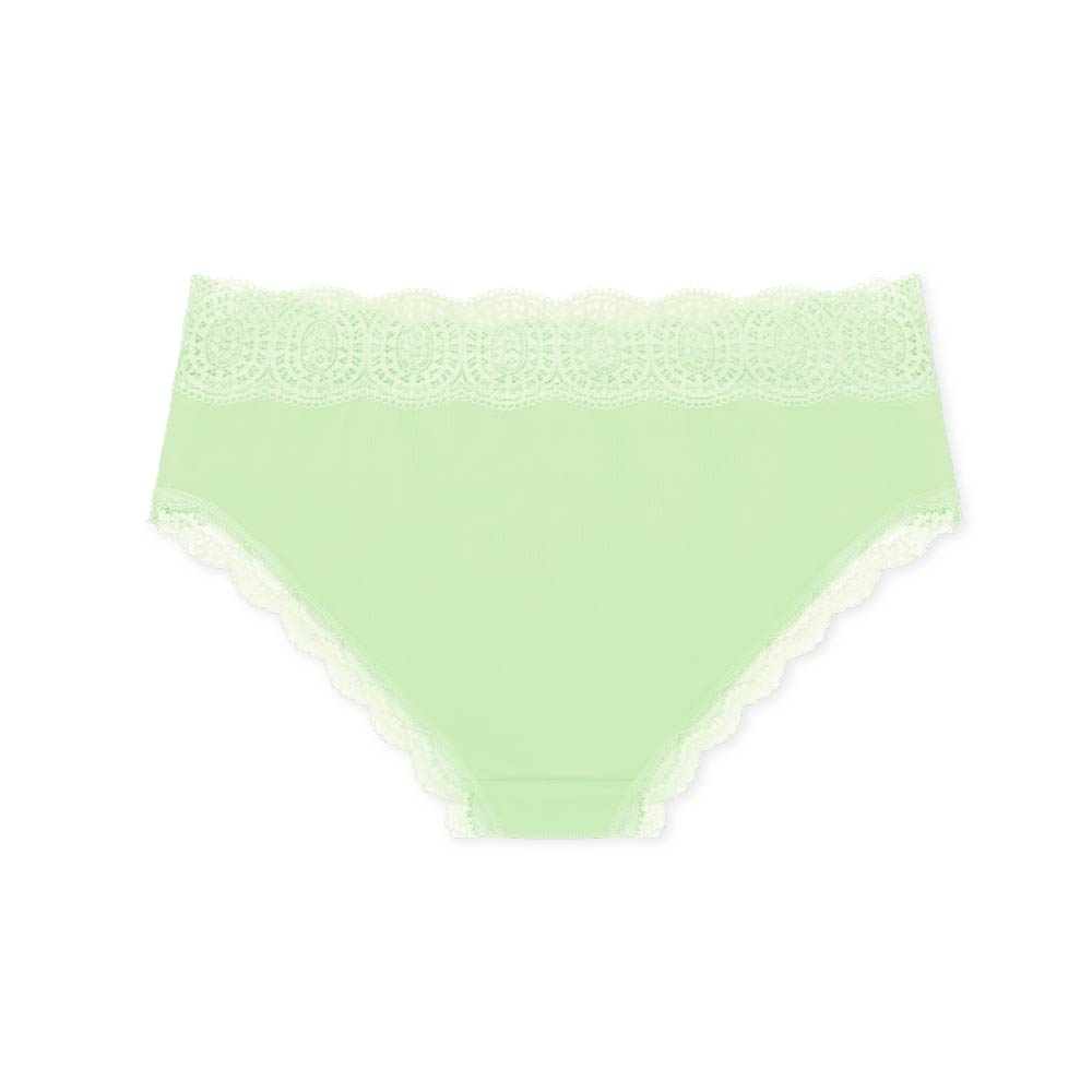 Waist No Time Hipster Panties in green by René Rofé
