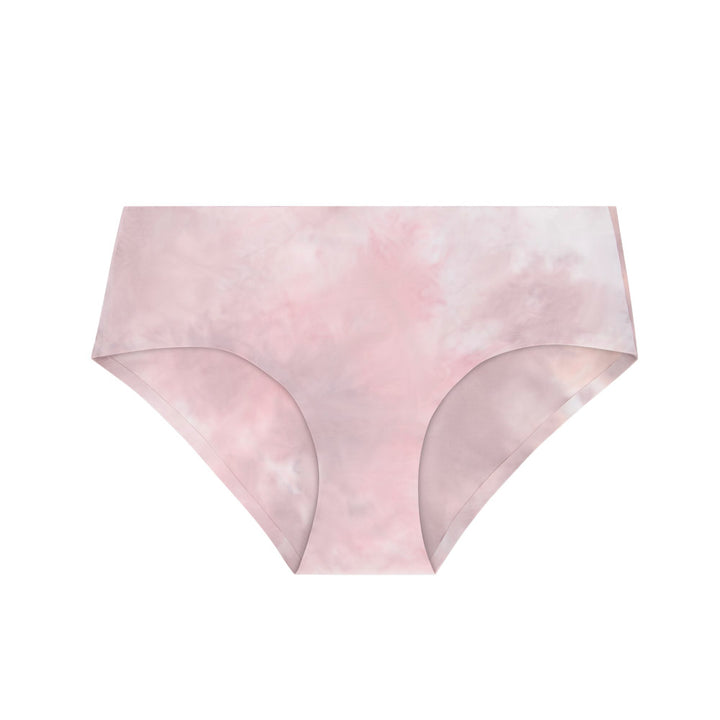 Pink Tie-dye Pantie as a part of the René Rofé 10 Pack No Show Hipsters set