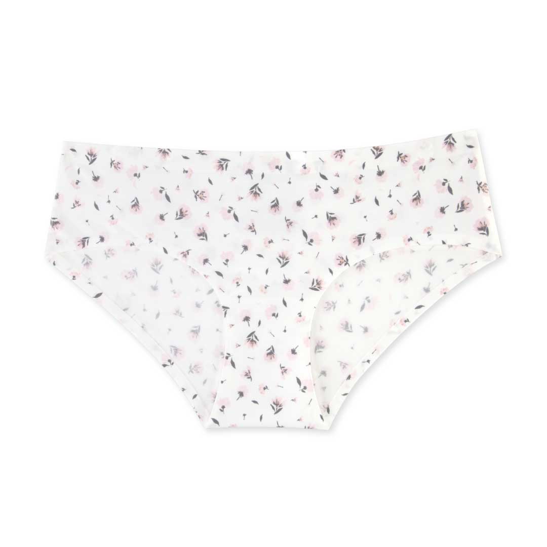 Flower Pantie as a part of the René Rofé 10 Pack No Show Hipsters