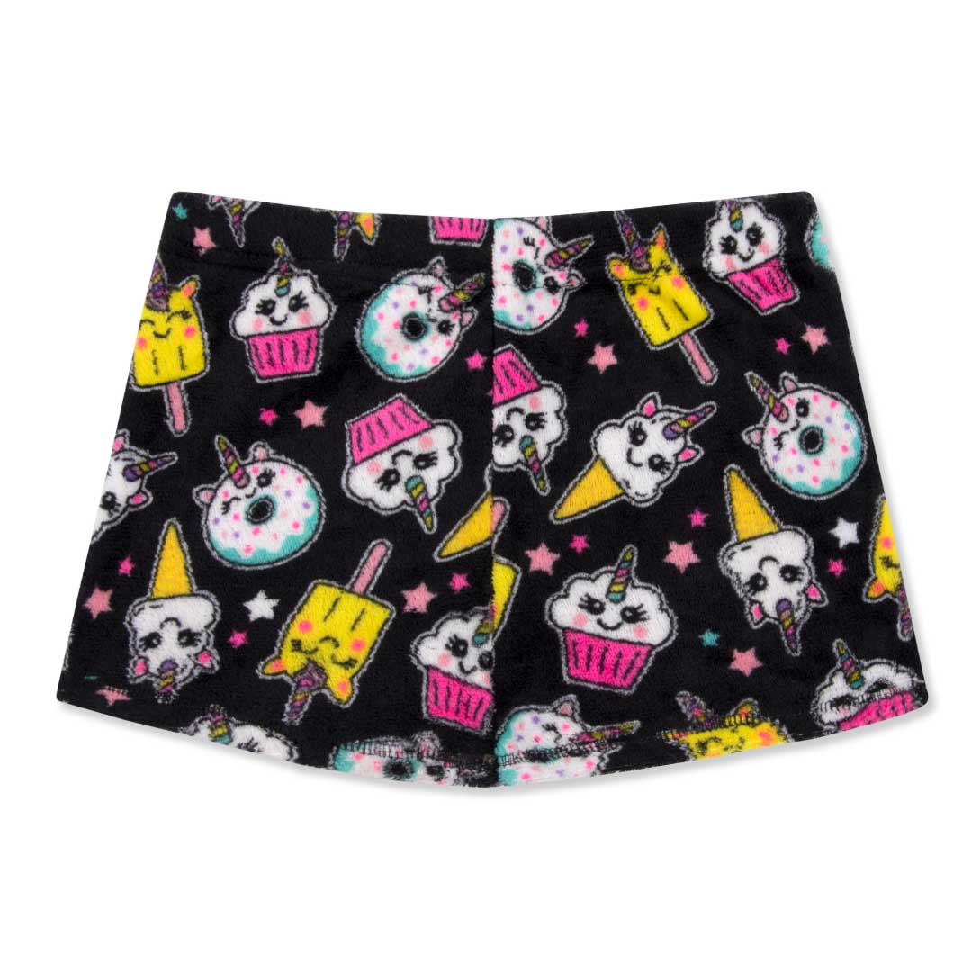 René Rofé 2 Pack Girls Fleece Pajama Shorts