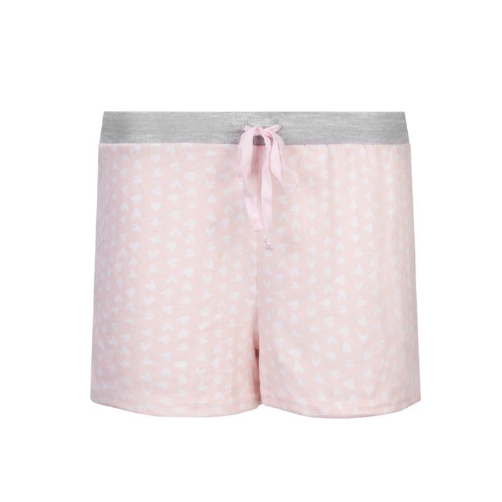 Hearts Hacci Shorts as part of the 2 Pack Loungewear Hacci Shorts Set