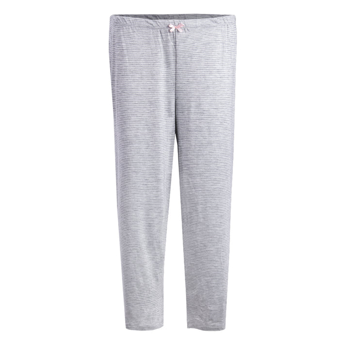 René Rofé 2 Pack Rayon Spandex Capri Set Grey Polka Dots
