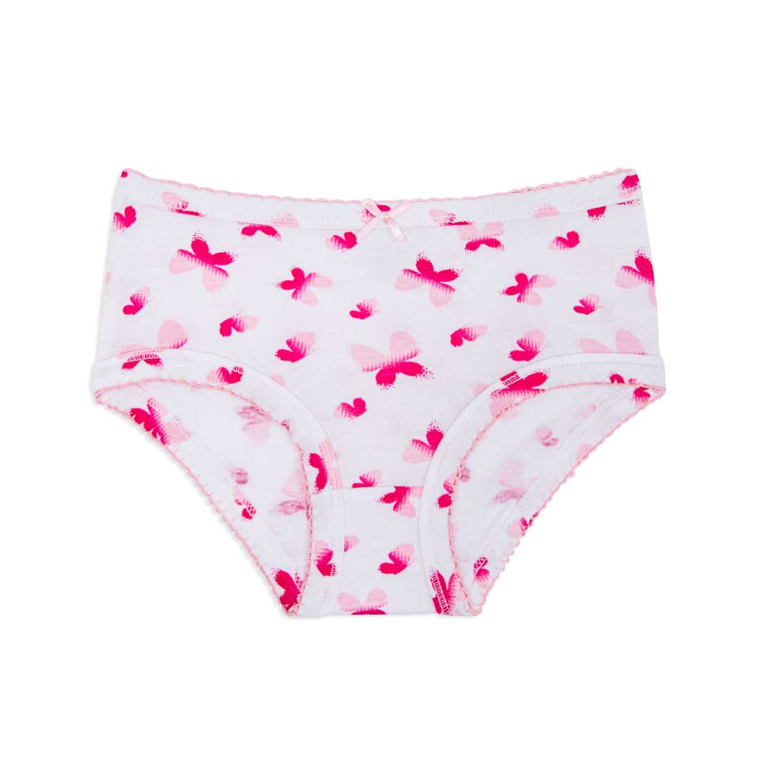 Butterflies patterned underwear as part of the René Rofé 2 Pack Cotton Tank and Underwear Set