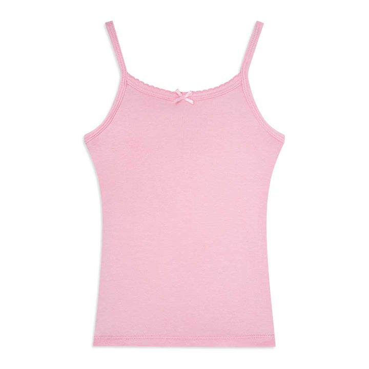 Pink colored tank top as part of the René Rofé 2 Pack Cotton Tank and Underwear Set