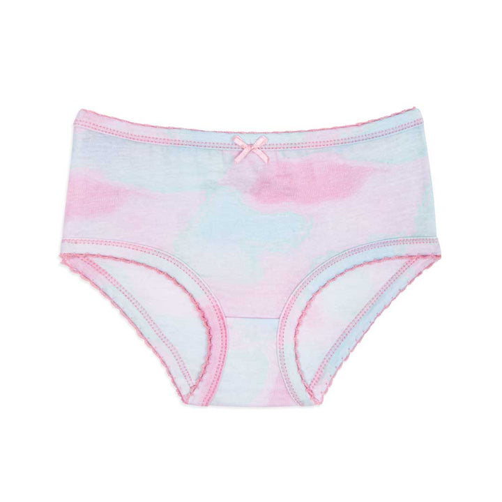 Pink Tie Dye colored underwear as part of the René Rofé 2 Pack Cotton Tank and Underwear Set