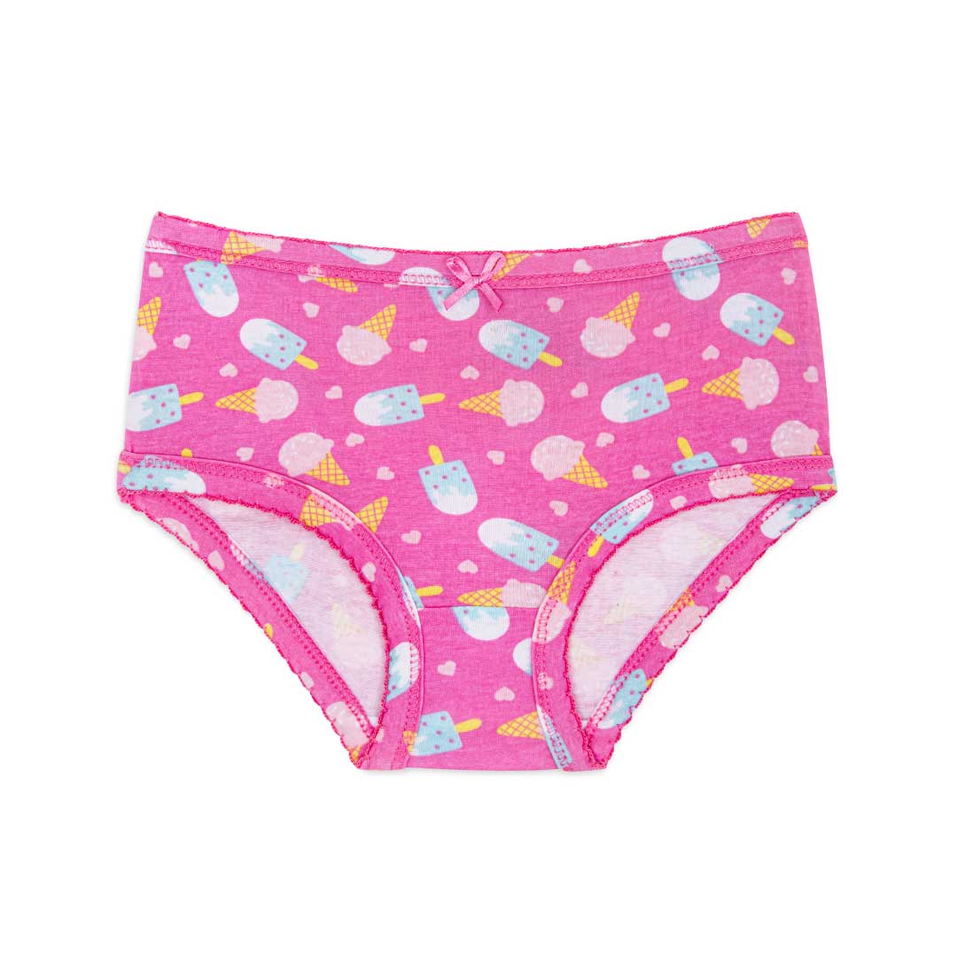 Ice Cream patterned underwear as part of the René Rofé 2 Pack Cotton Tank and Underwear Set