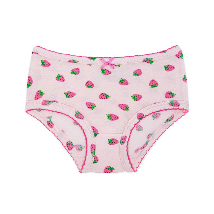 Strawberries patterned underwear as part of the René Rofé 2 Pack Cotton Tank and Underwear Set