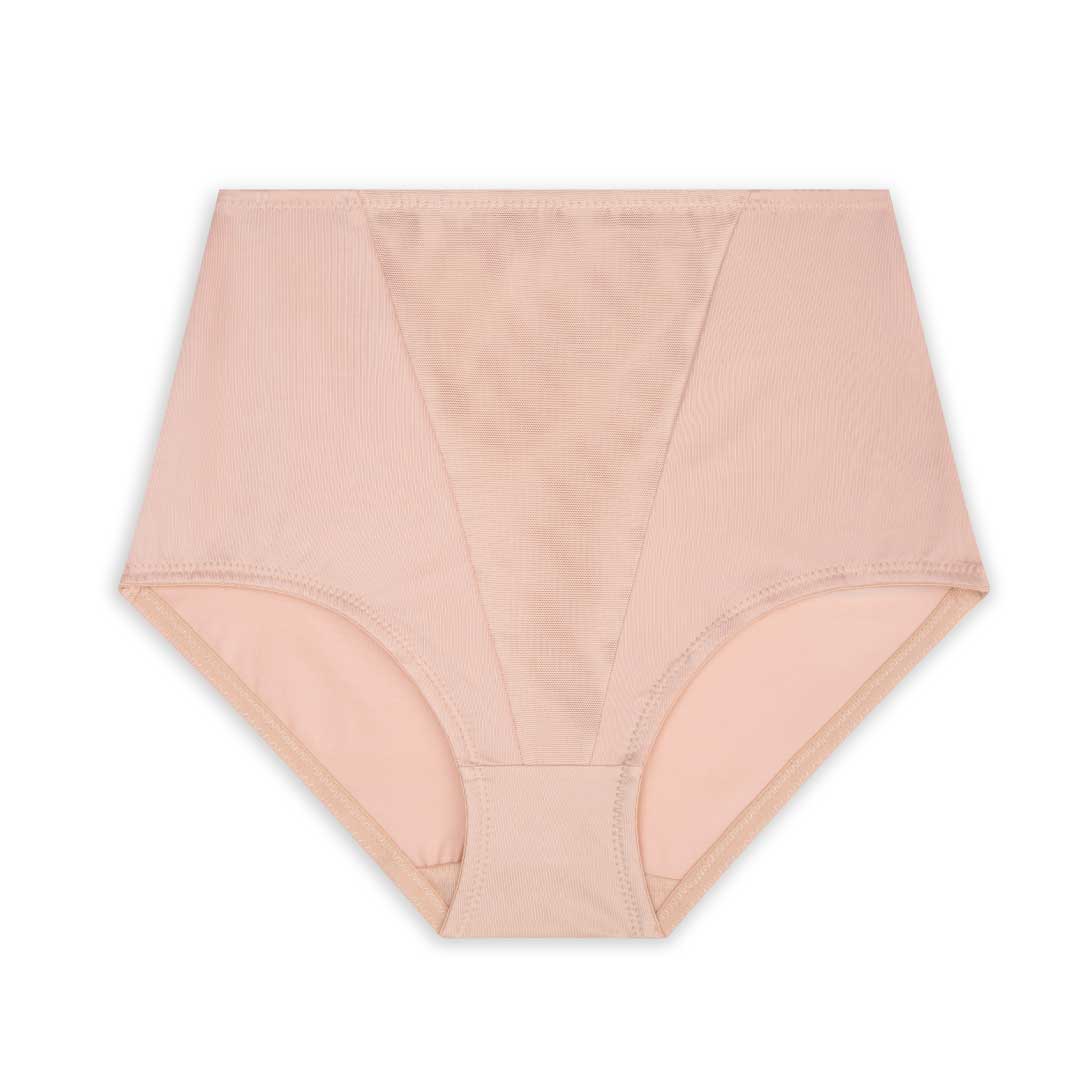 Peach Colored Panty as part of the René Rofé 3 Pack High Waist Light Tummy Control Panties Set