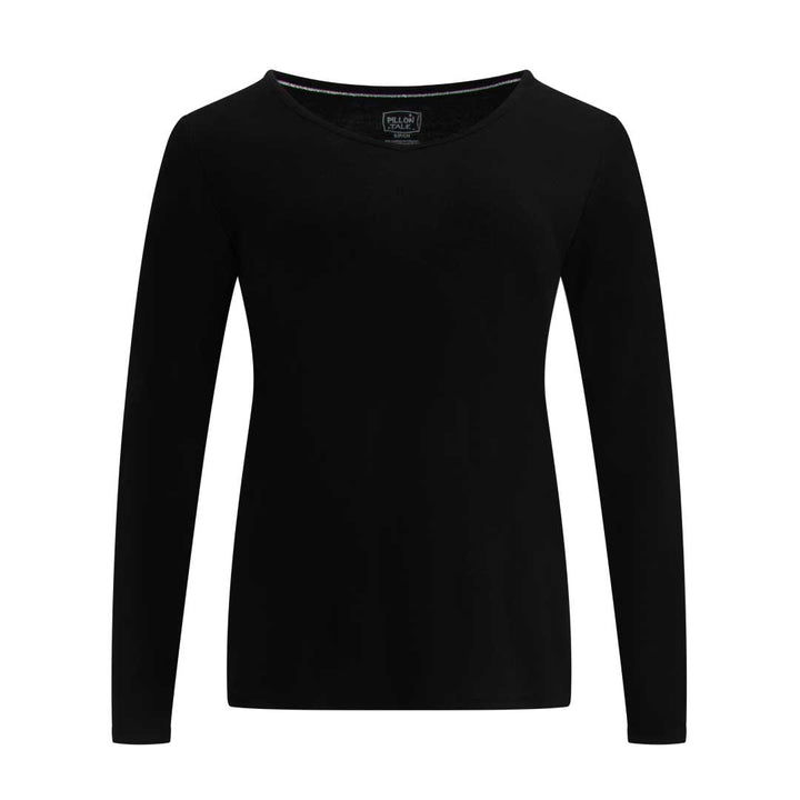 T-shirt as a part of the René Rofé 3 Piece Christmas Pajamas Gift Set in Checkered Black and Red