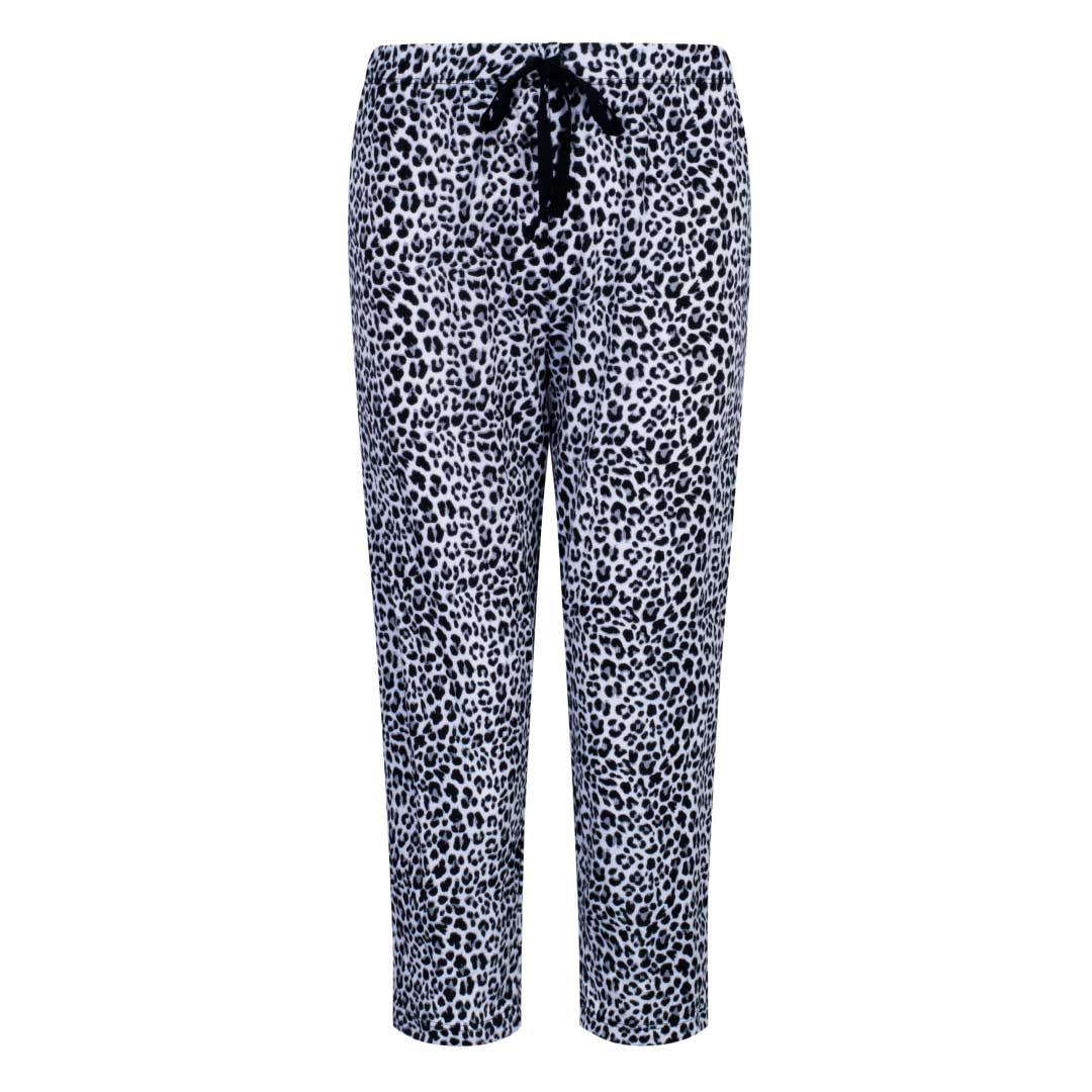 René Rofé 3 Piece Super Soft Robe And Capri Womens Pajama Set