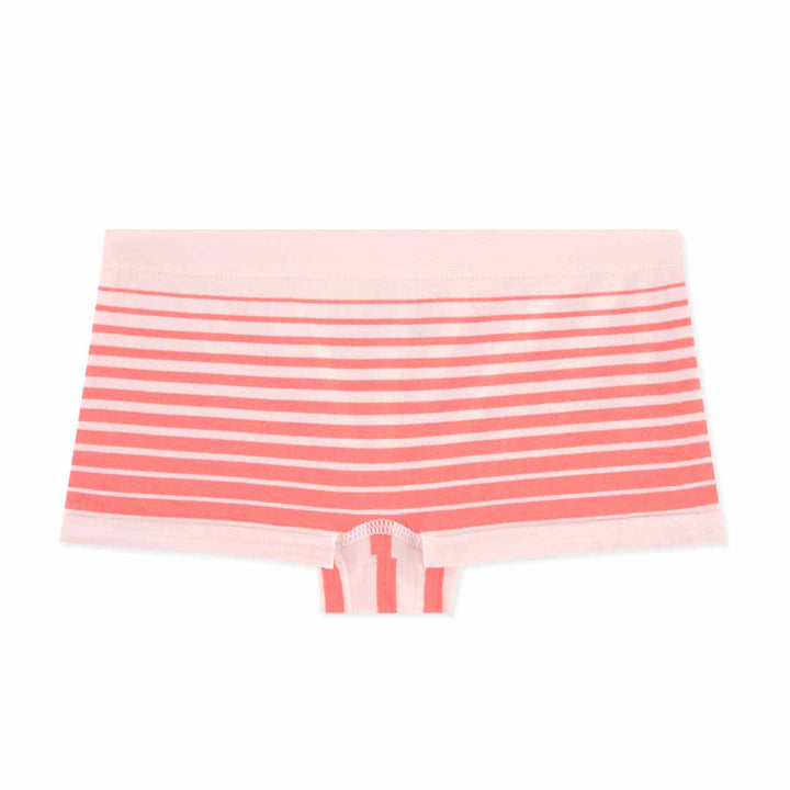 Pink Stripes panty as a part of the René Rofé 4 Pack Girls Seamless Boyshorts set