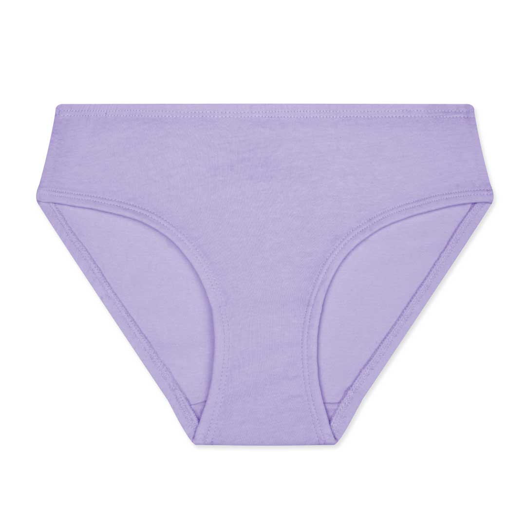 5 Pack Cotton Spandex Bikini Underwear in Lilac by René Rofé