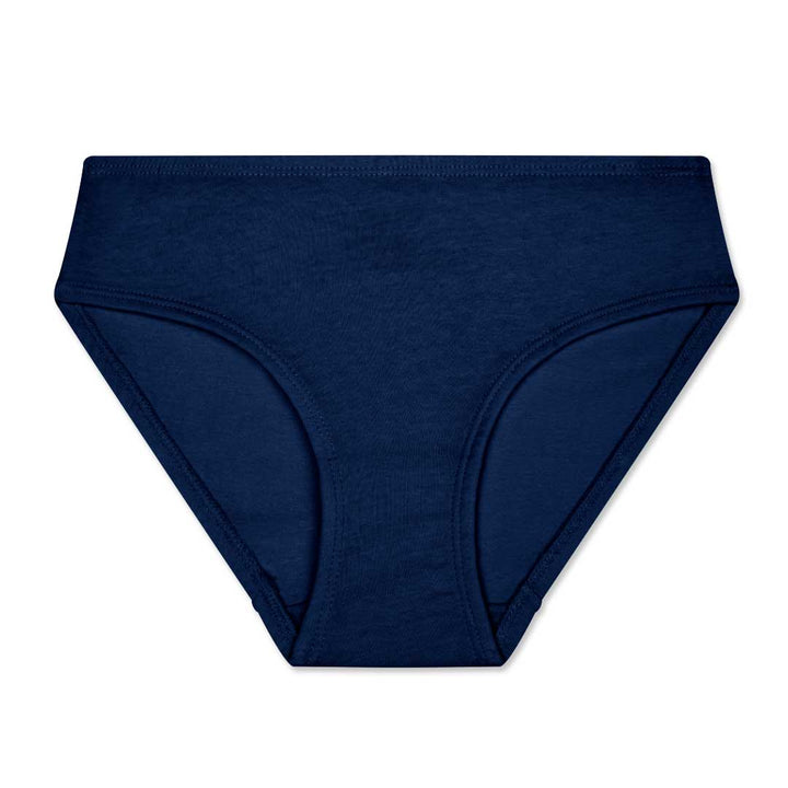 5 Pack Cotton Spandex Bikini Underwear in Navy Blue by René Rofé