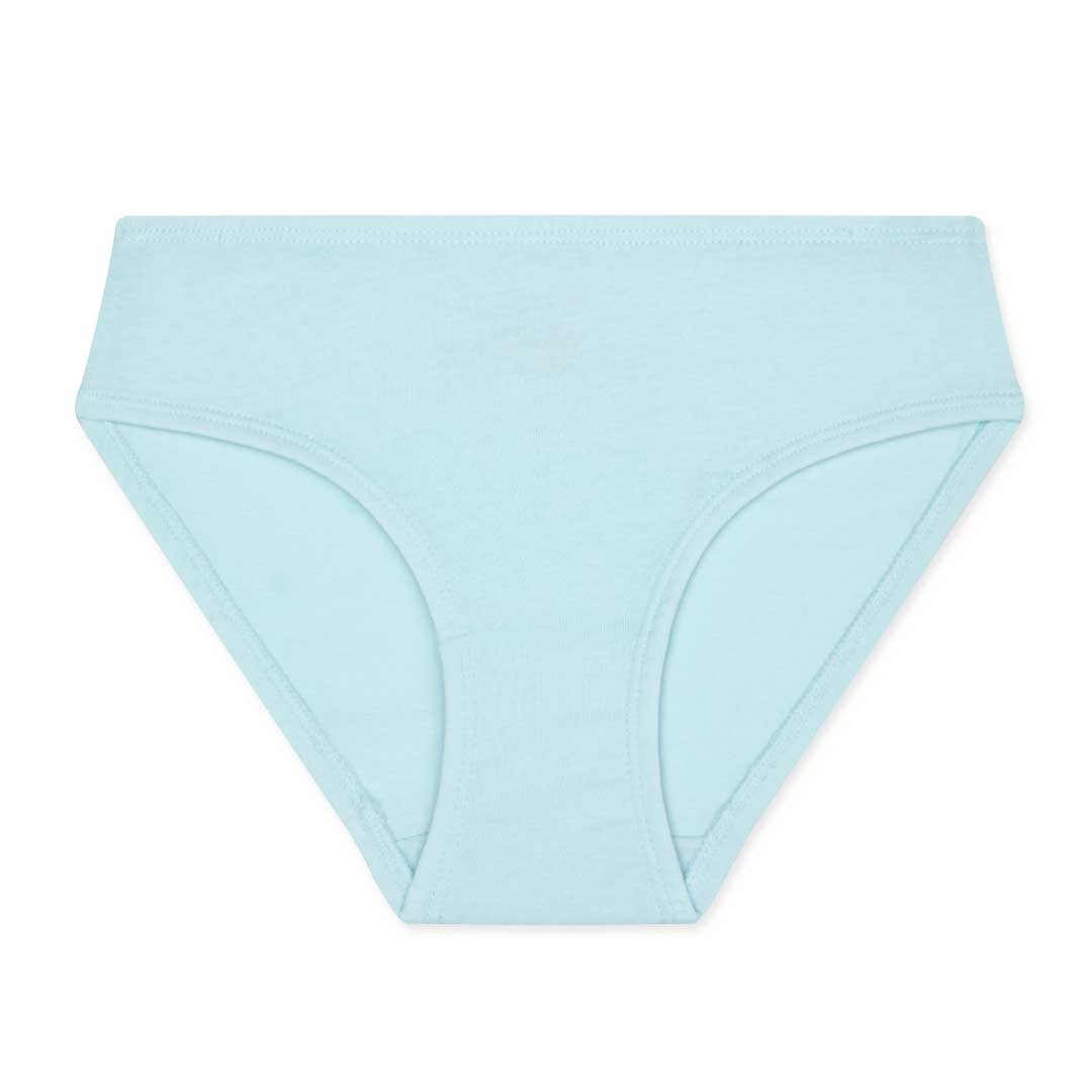 5 Pack Cotton Spandex Bikini Underwear in Powder Blue by René Rofé