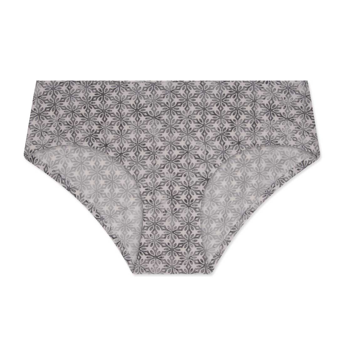 Floral Printed Panty as part of the 5 Pack No Show Hipster Panties Set