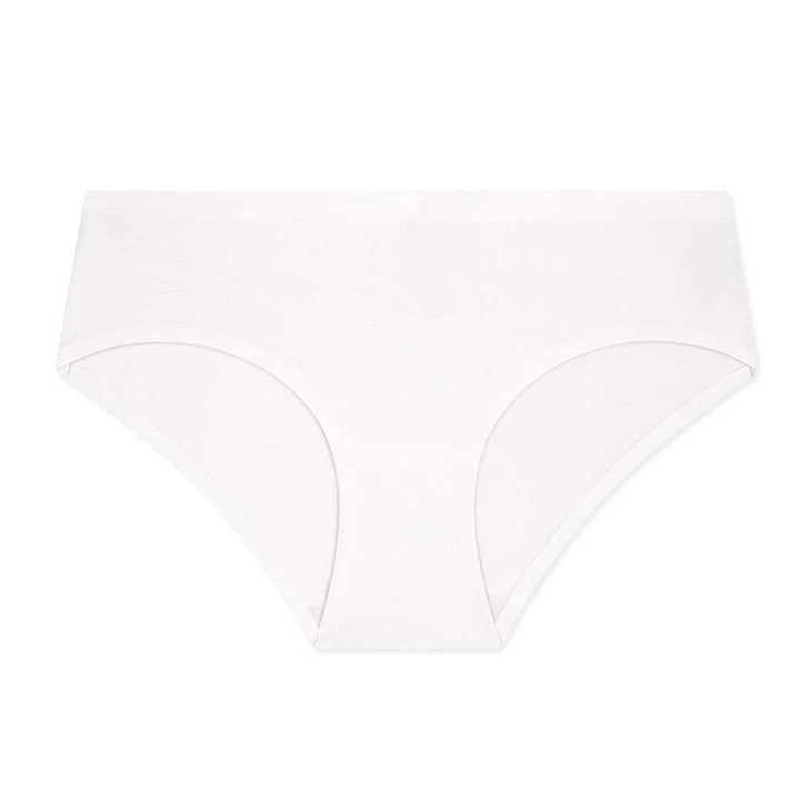 White Colored Panty as part of the 5 Pack No Show Hipster Panties Set