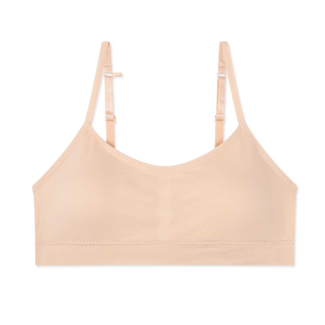 René Rofé Nylon Spandex Girls Padded Training Bras 4 Pack