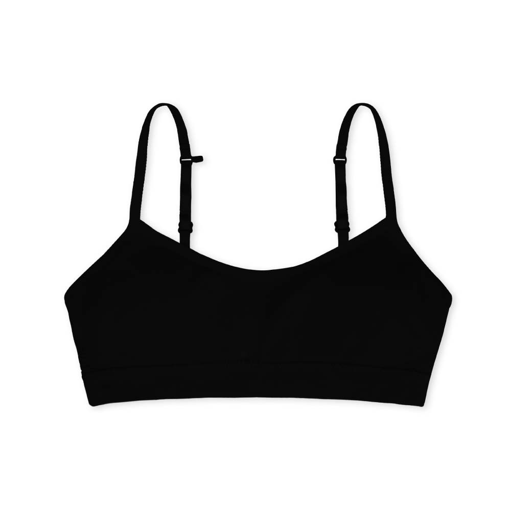 René Rofé Nylon Spandex Girls Padded Training Bras 4 Pack