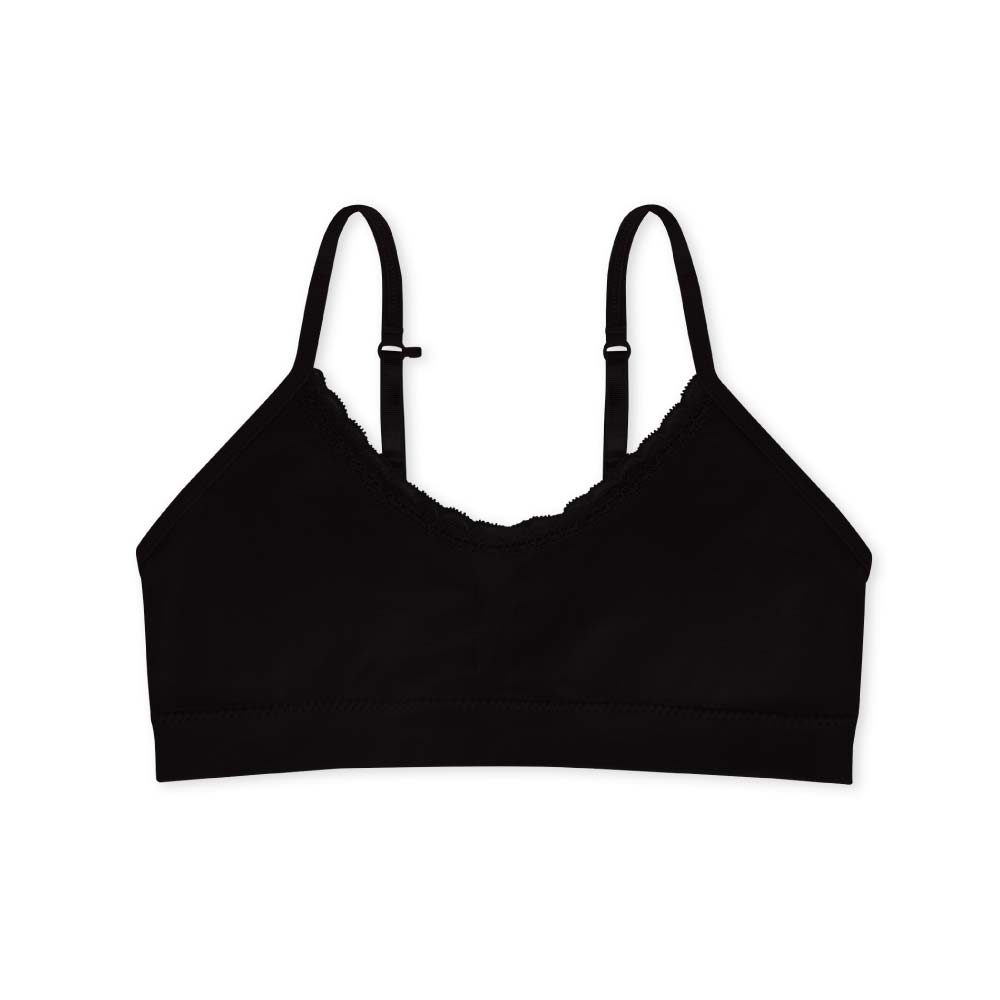 René Rofé Nylon Spandex Girls Padded Training Bras 4 Pack