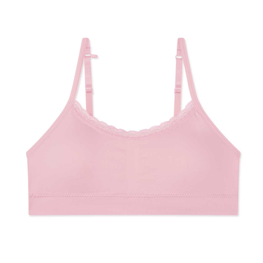 René Rofé Nylon Spandex Girls Padded Training Bras 4 Pack