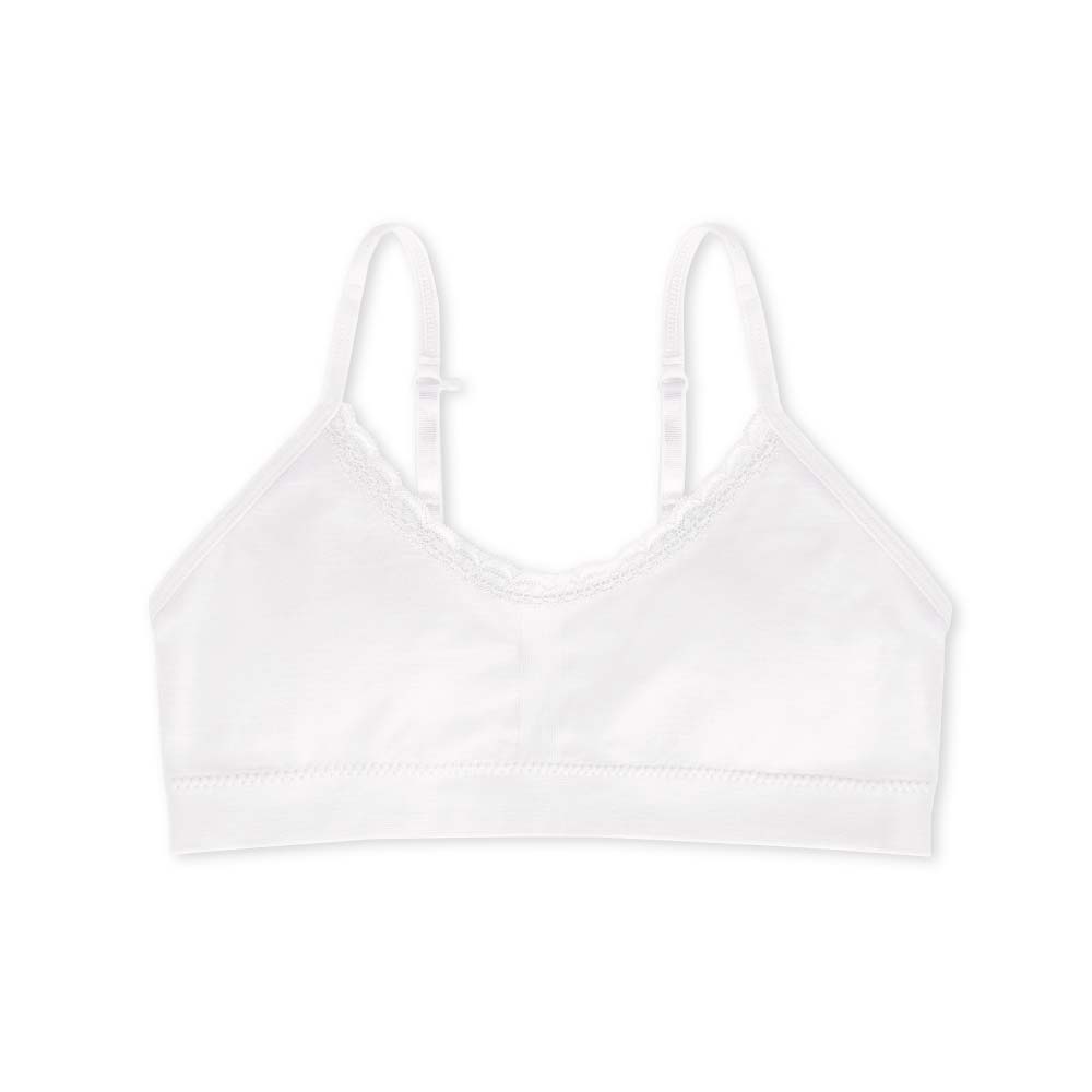 René Rofé Nylon Spandex Girls Padded Training Bras 4 Pack