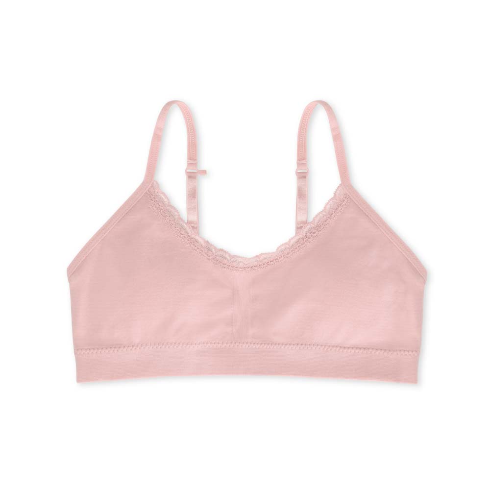 René Rofé Nylon Spandex Girls Padded Training Bras 4 Pack
