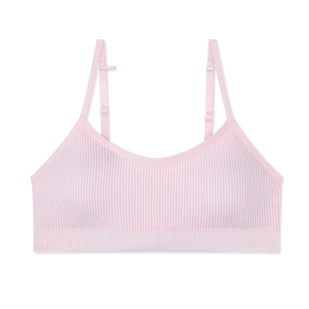 René Rofé Nylon Spandex Girls Padded Training Bras 4 Pack