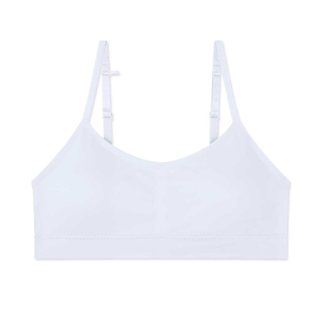 René Rofé Nylon Spandex Girls Padded Training Bras 4 Pack