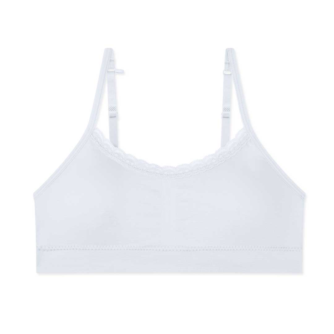 René Rofé Nylon Spandex Girls Padded Training Bras 4 Pack