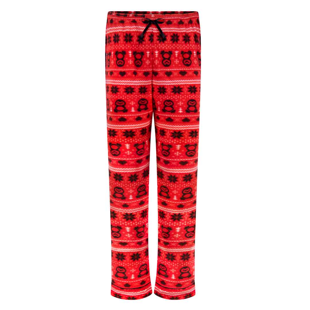 René Rofé Womens Microfleece Button Up Pajama Gift Set With Notch Collar