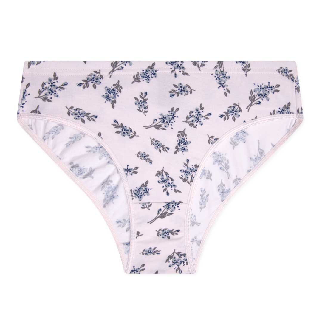 Essentials By Rene Rofe Cotton Hi-Cut Brief - Comfortable Underwear for Women | René Rofé