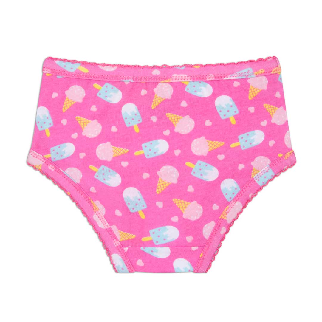 René Rofé Cotton Spandex Briefs Toddler Girls 5 Pack