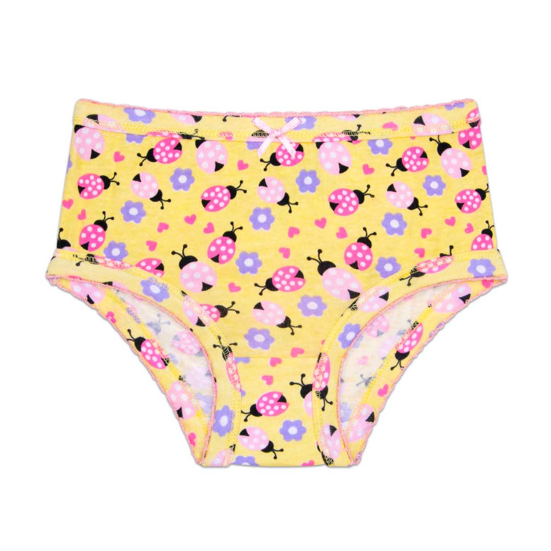 René Rofé Cotton Spandex Briefs Toddler Girls 5 Pack