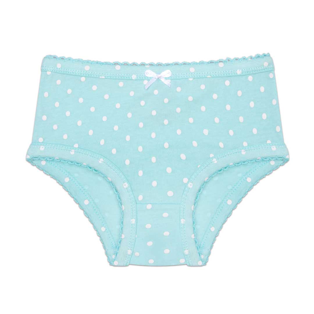 René Rofé Cotton Spandex Briefs (Toddler Girls) - 5 Pack in unicorn pattern