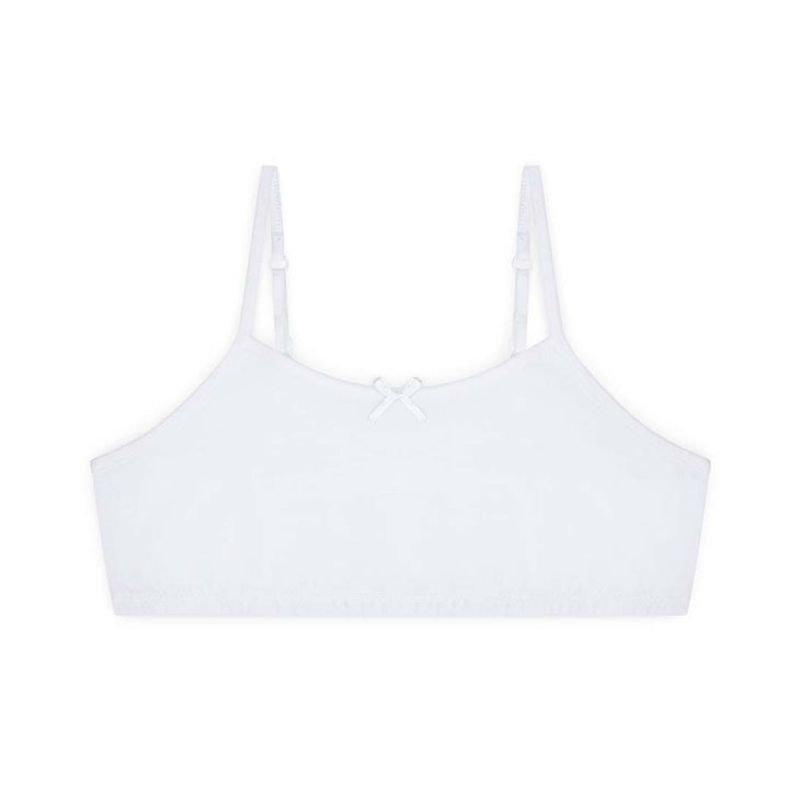 White bra as a part of the René Rofé Cotton Spandex Training Bras (6 Pack)