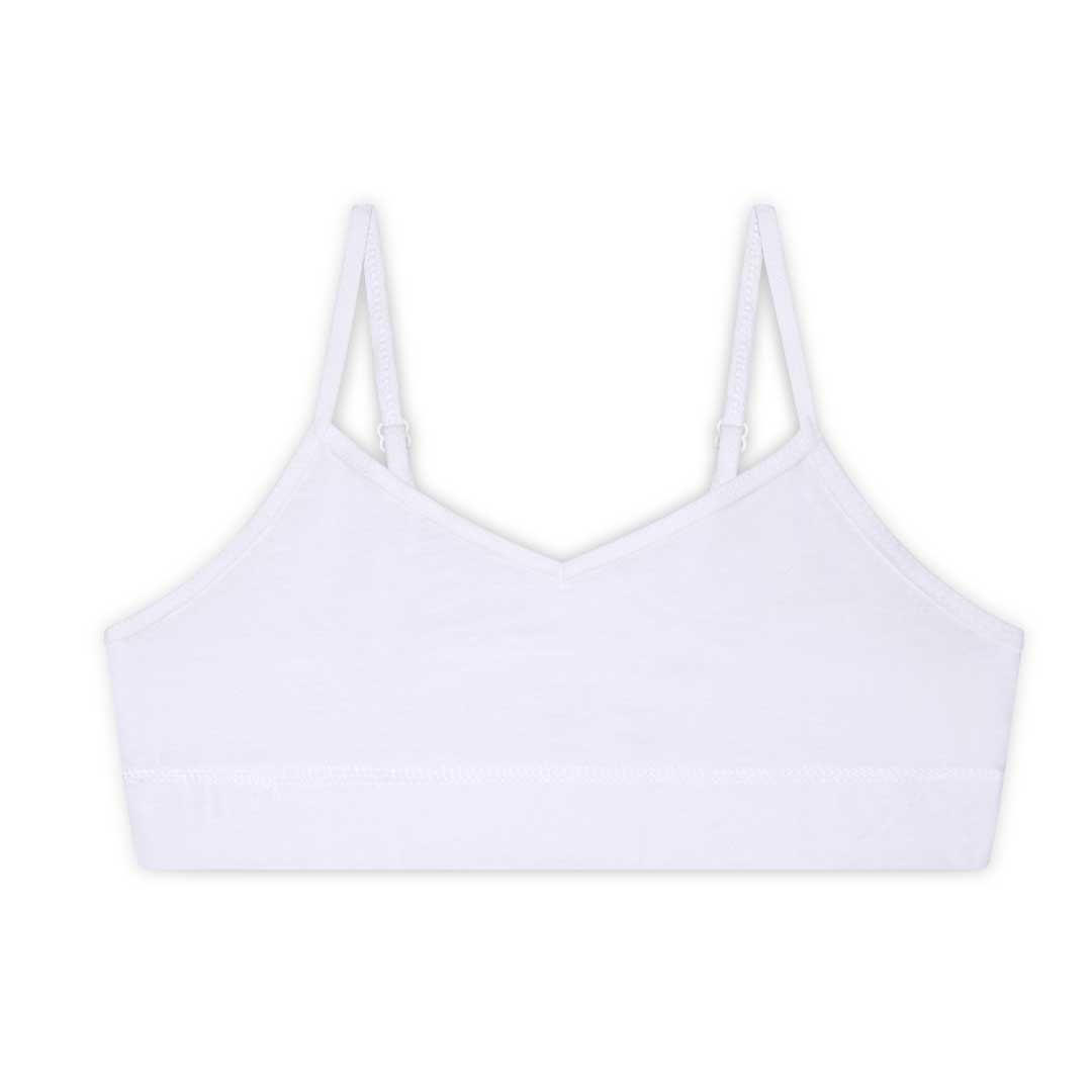 René Rofé Cotton Spandex Unpadded Training Bras 6 Pack