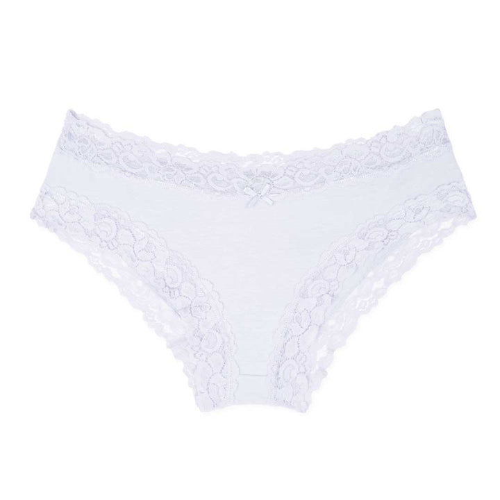 René Rofé Cotton With Lace Hipster