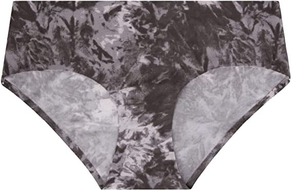 Black Marble Patterned Panty as part of the René Rofé 5 Pack No Show Hipster Panties Set