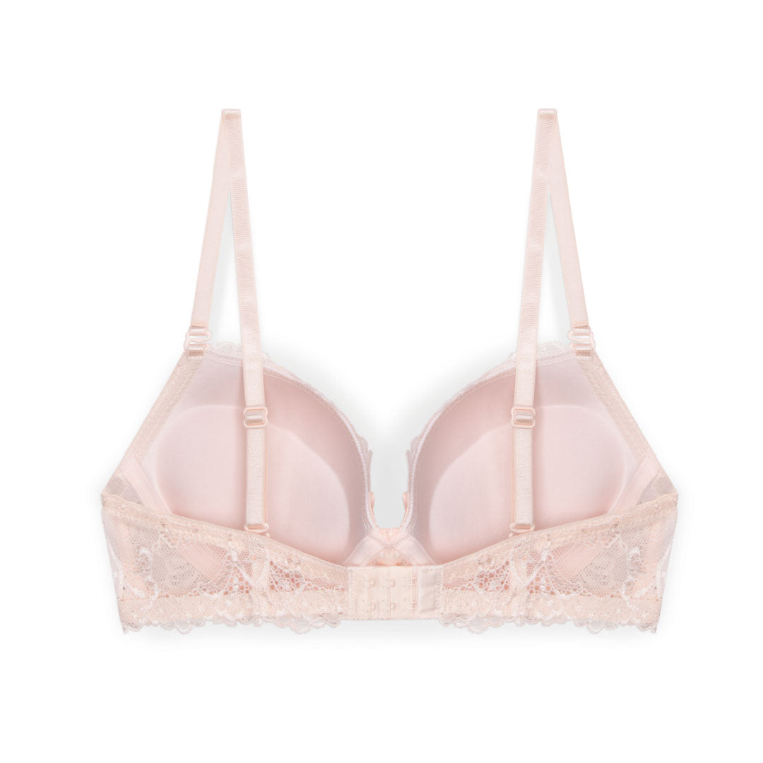 René Rofé Floral Lace Double Push Up Bra 3 Pack