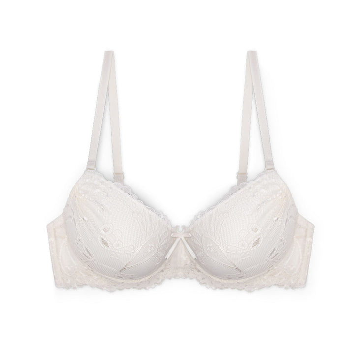 René Rofé Floral Lace Double Push Up Bra 3 Pack