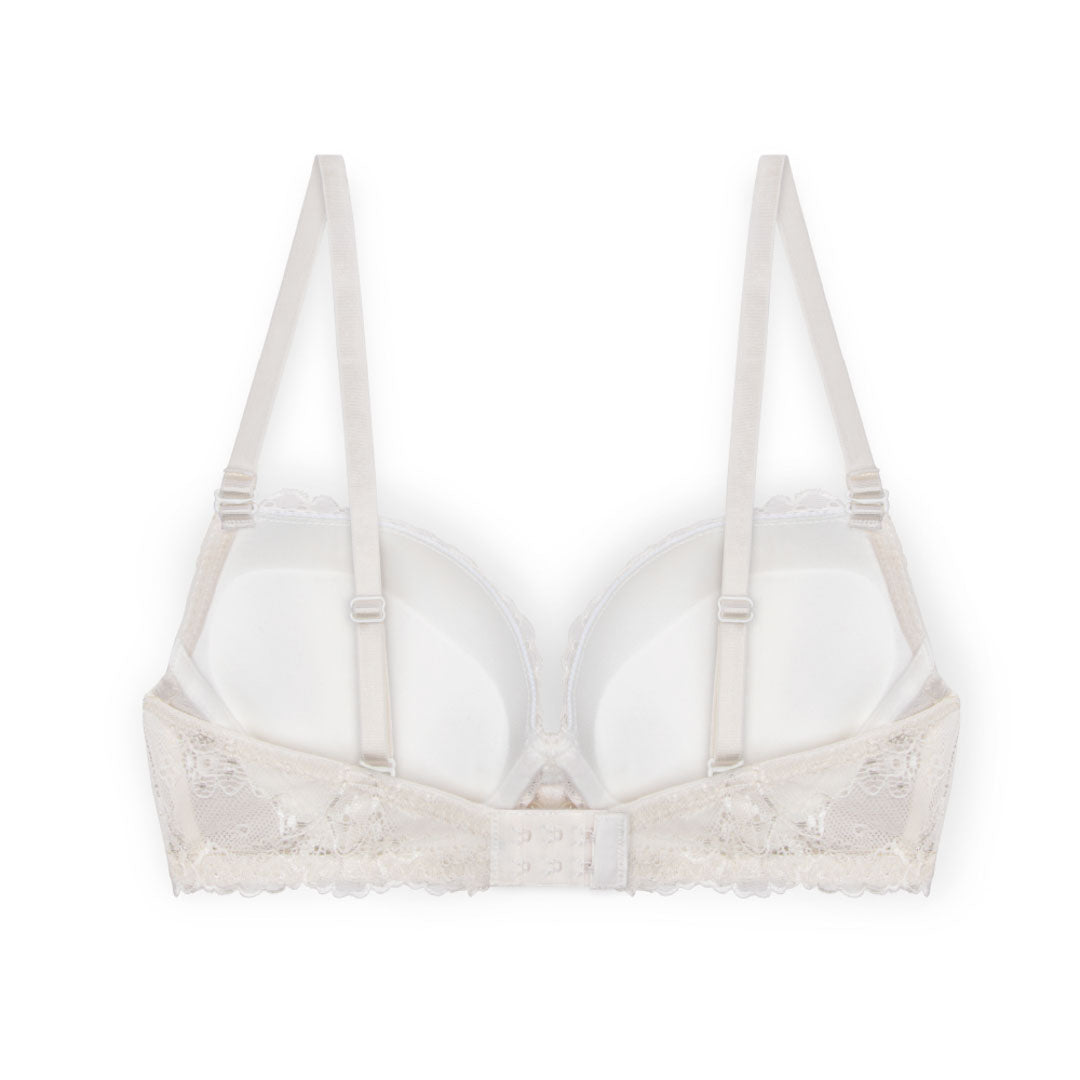 René Rofé Floral Lace Double Push Up Bra 3 Pack